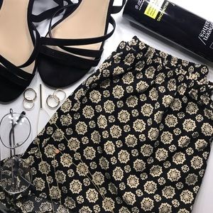 Flowy boho fabric shorts